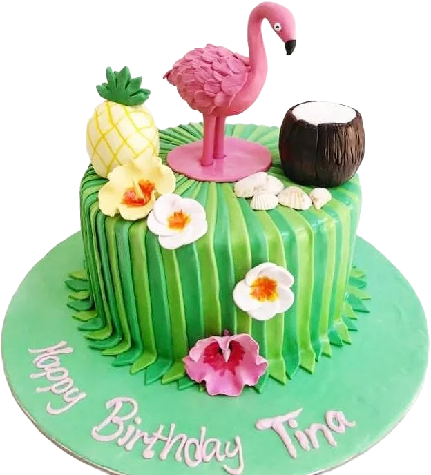Flamingo Cake 2